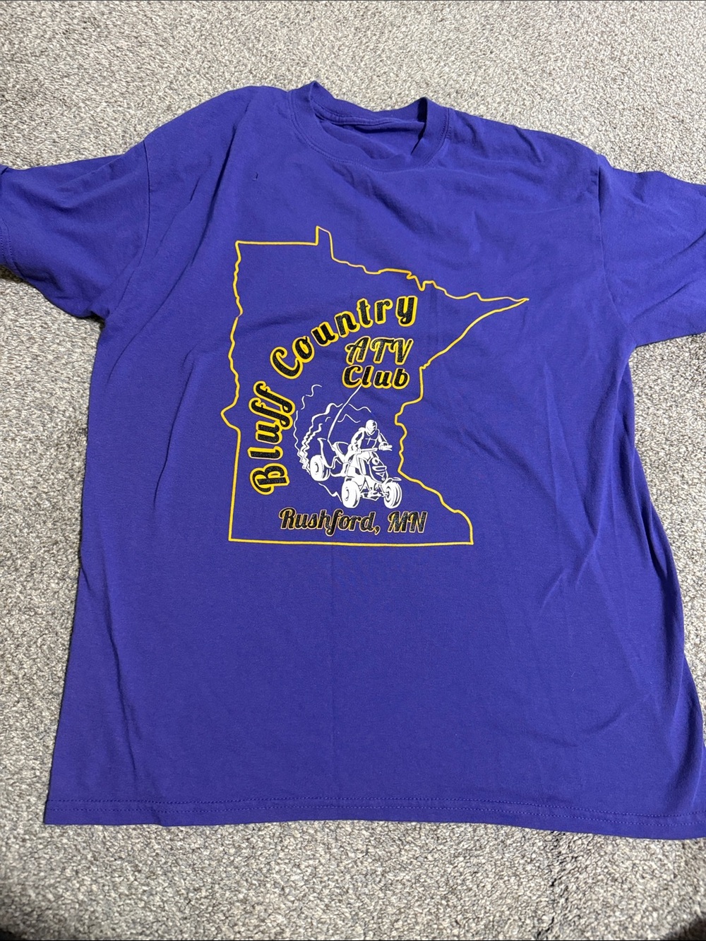 Bluff County ATV Club tshirt